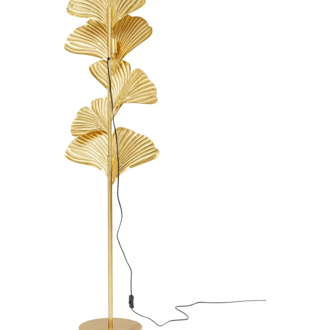 KARE Design Steh & Bodenleuchten-Stehleuchte Yuva Gold 160Cm