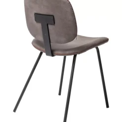 KARE Design Stühle-Stuhl Barber Brown