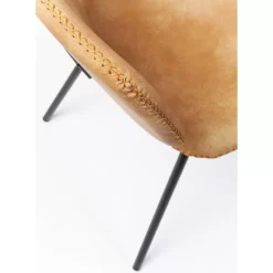 KARE Design Stühle-Stuhl Barber Orange