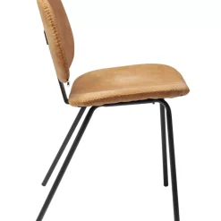 KARE Design Stühle-Stuhl Barber Orange