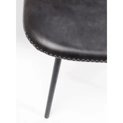 KARE Design Stühle-Stuhl Barber Schwarz