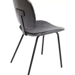 KARE Design Stühle-Stuhl Barber Schwarz