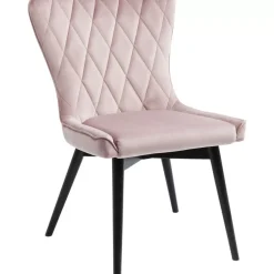 KARE Design Stühle-Stuhl Black Marshall Velvet Rose