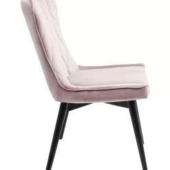 KARE Design Stühle-Stuhl Black Marshall Velvet Rose