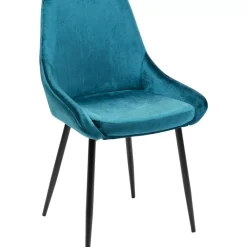 KARE Design Stühle-Stuhl East Side Petrol