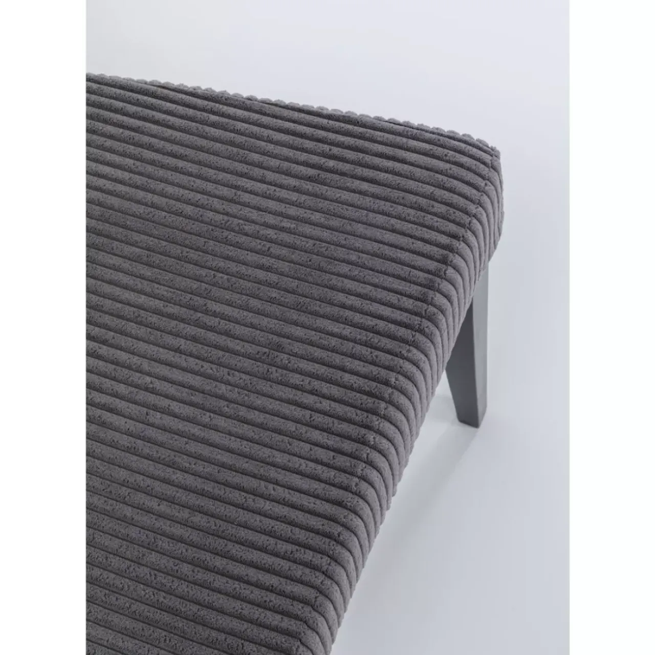 KARE Design Stühle-Stuhl Econo Cord Grau