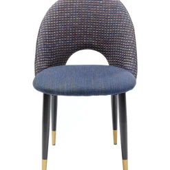 KARE Design Stühle-Stuhl Hudson Blau