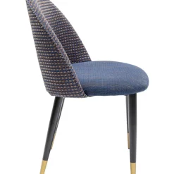 KARE Design Stühle-Stuhl Hudson Blau