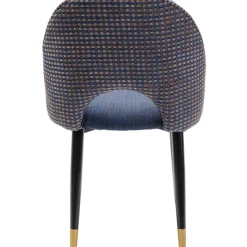KARE Design Stühle-Stuhl Hudson Blau