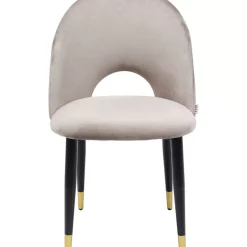 KARE Design Stühle-Stuhl Iris Velvet Beige