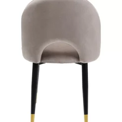 KARE Design Stühle-Stuhl Iris Velvet Beige