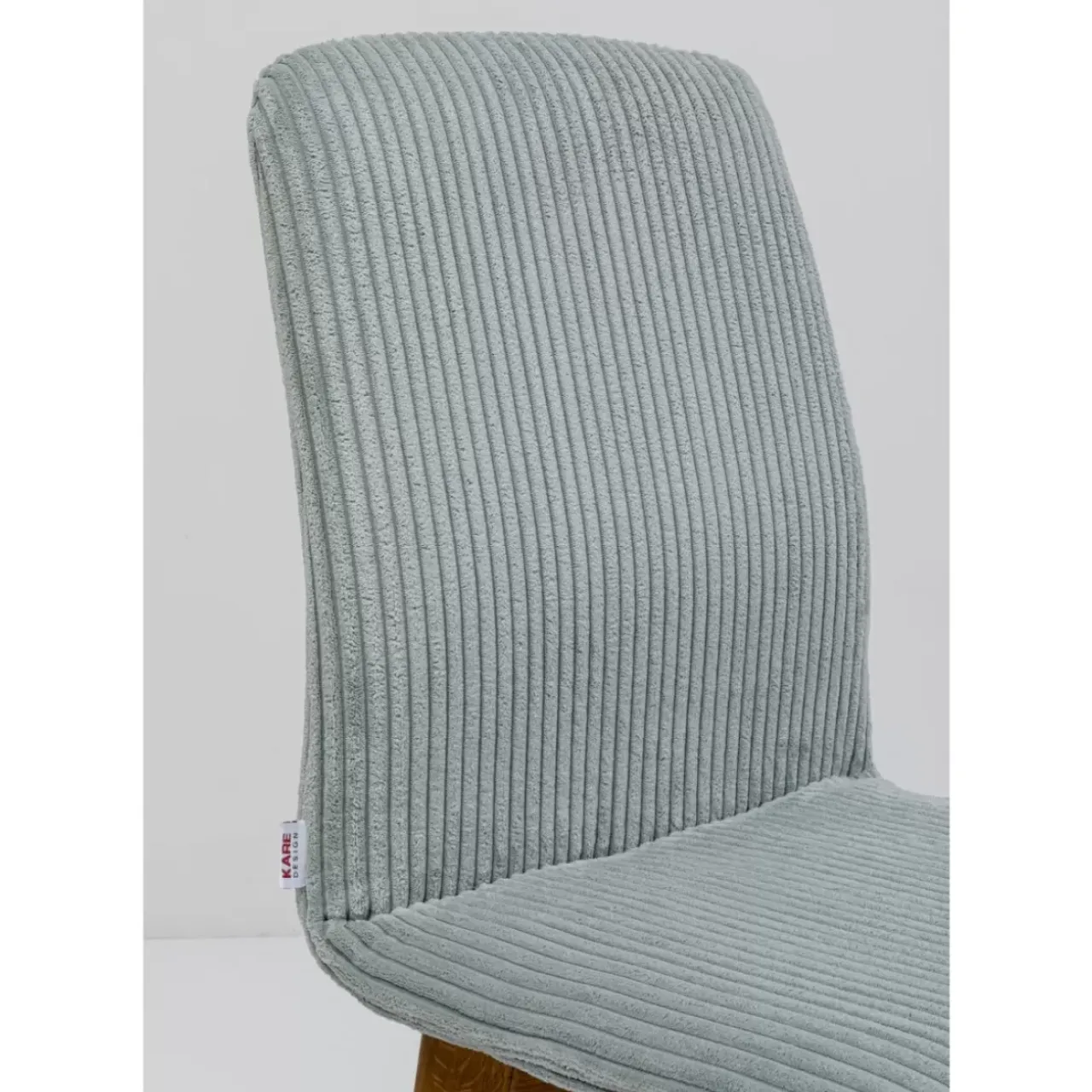 KARE Design Stühle-Stuhl Lara Cord Blau