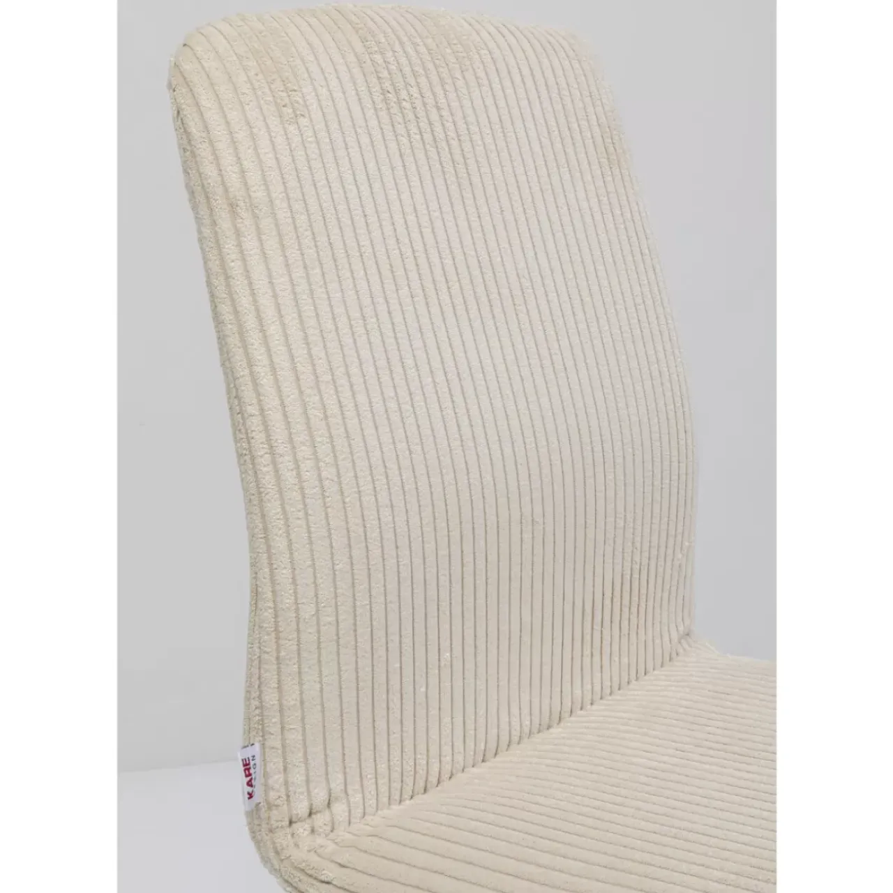 KARE Design Stühle-Stuhl Lara Cord Creme
