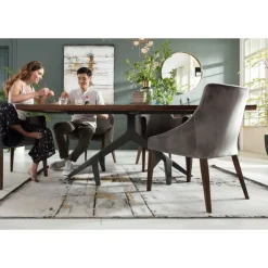 KARE Design Stühle-Stuhl Mode Velvet Grau