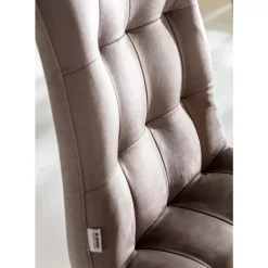 KARE Design Stühle-Stuhl Moritz Velvet Silbergrau