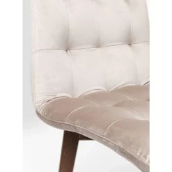 KARE Design Stühle-Stuhl Moritz Velvet Silbergrau