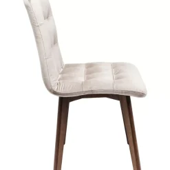 KARE Design Stühle-Stuhl Moritz Velvet Silbergrau