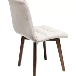 KARE Design Stühle-Stuhl Moritz Velvet Silbergrau