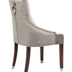 KARE Design Stühle-Stuhl Prince Velvet Grau