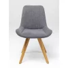 KARE Design Stühle-Stuhl Roady Grau