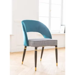 KARE Design Stühle-Stuhl Samantha Petrol