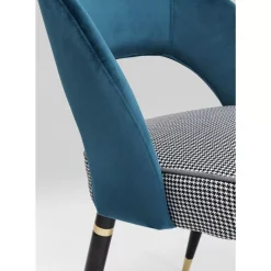 KARE Design Stühle-Stuhl Samantha Petrol