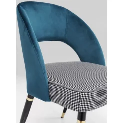 KARE Design Stühle-Stuhl Samantha Petrol