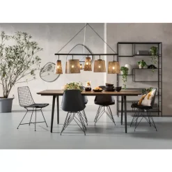 KARE Design Stühle-Stuhl Wire Black