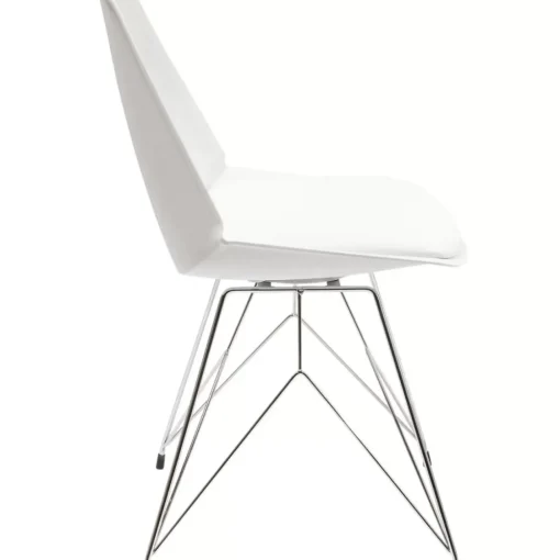 KARE Design Stühle-Stuhl Wire White