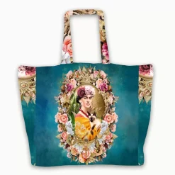 KARE Design Deko & Geschenkartikel-Tasche 46X46 Me Gustan Mis Cejas