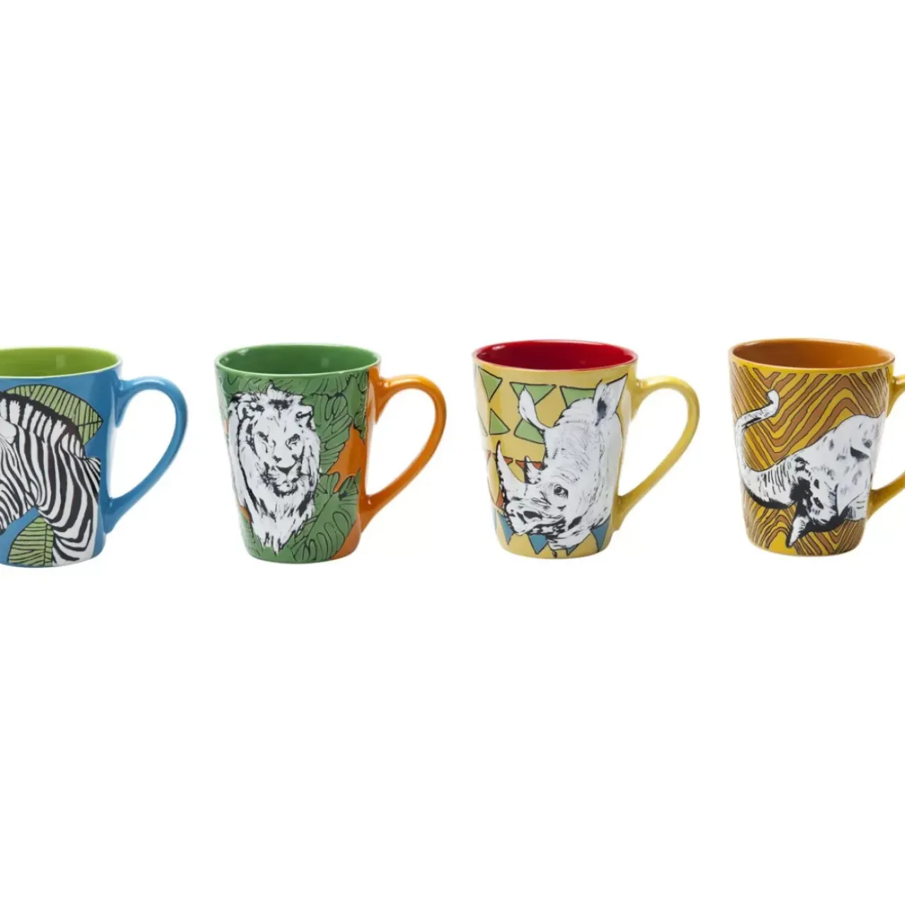 KARE Design Geschirr & Tischaccessoires-Tasse African Heros Sortiert