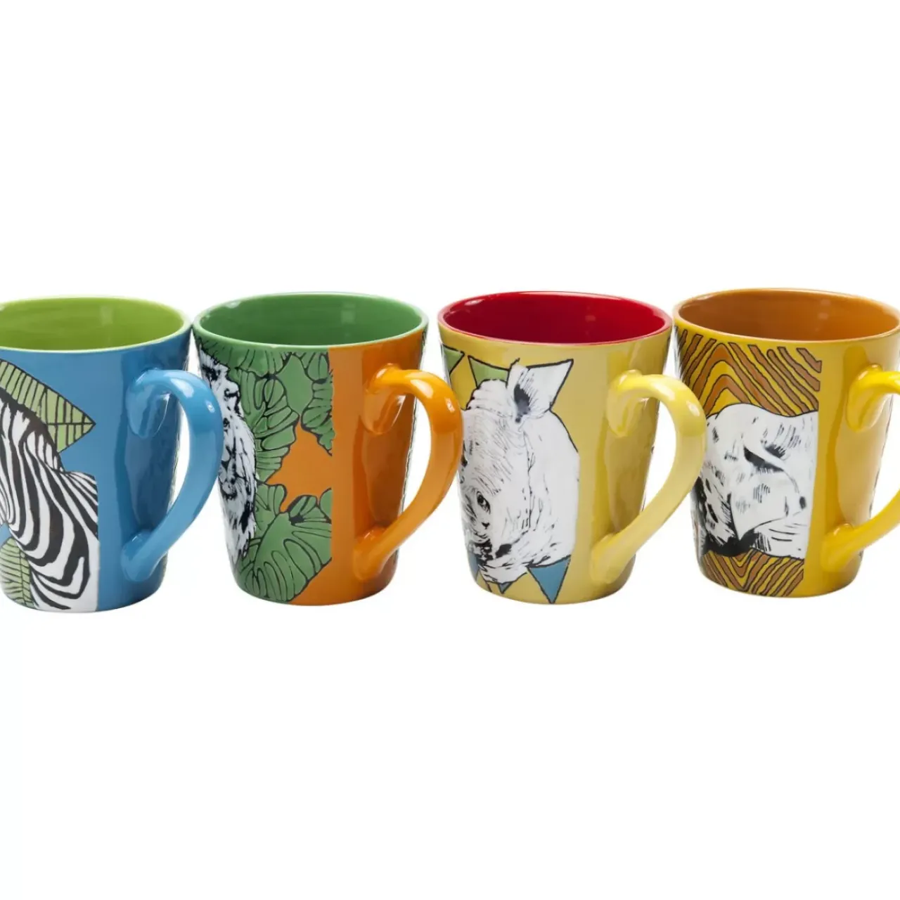 KARE Design Geschirr & Tischaccessoires-Tasse African Heros Sortiert
