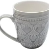 KARE Design Geschirr & Tischaccessoires-Tasse Sicilia Mandala Grau