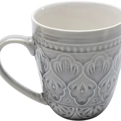 KARE Design Geschirr & Tischaccessoires-Tasse Sicilia Mandala Grau