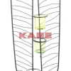 KARE Design Kerzenständer & Laternen-Teelichthalter Leaf Wire 86Cm