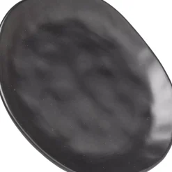 KARE Design Geschirr & Tischaccessoires-Teller Organic Black O20Cm