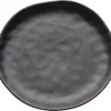 KARE Design Geschirr & Tischaccessoires-Teller Organic Black O26Cm