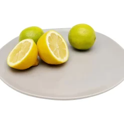 KARE Design Geschirr & Tischaccessoires-Teller Organic Grau O26Cm