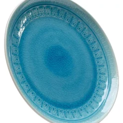 KARE Design Geschirr & Tischaccessoires-Teller Sicilia Blau O27Cm