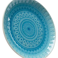 KARE Design Geschirr & Tischaccessoires-Teller Sicilia Blau O21Cm