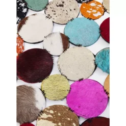 KARE Design Teppiche-Teppich Circle Multi O150Cm