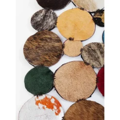 KARE Design Teppiche-Teppich Circle Multi O150Cm