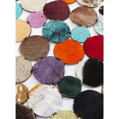 KARE Design Teppiche-Teppich Circle Multi O150Cm