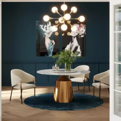 KARE Design Teppiche-Teppich Cosy Ocean O200Cm