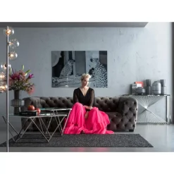 KARE Design Teppiche-Teppich Glorious Schwarz 170X240Cm