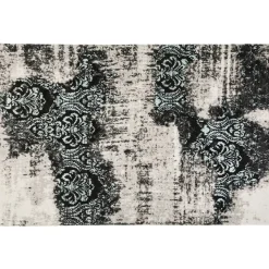 KARE Design Teppiche-Teppich Kelim Ornament Turkis 200X300Cm