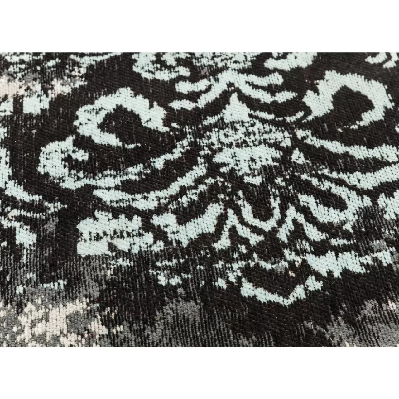 KARE Design Teppiche-Teppich Kelim Ornament Turkis 200X300Cm