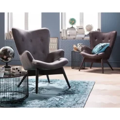 KARE Design Teppiche-Teppich Kelim Pop Turquoise 170X240Cm