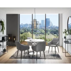 KARE Design Teppiche-Teppich Runway Grau 200X300Cm