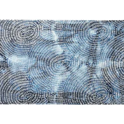 KARE Design Teppiche-Teppich Stamp Blau 200X300Cm